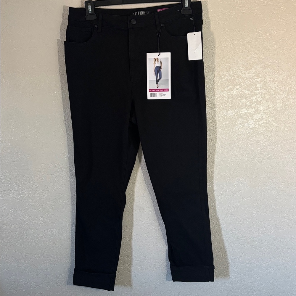 Black Tummy Control Jeans